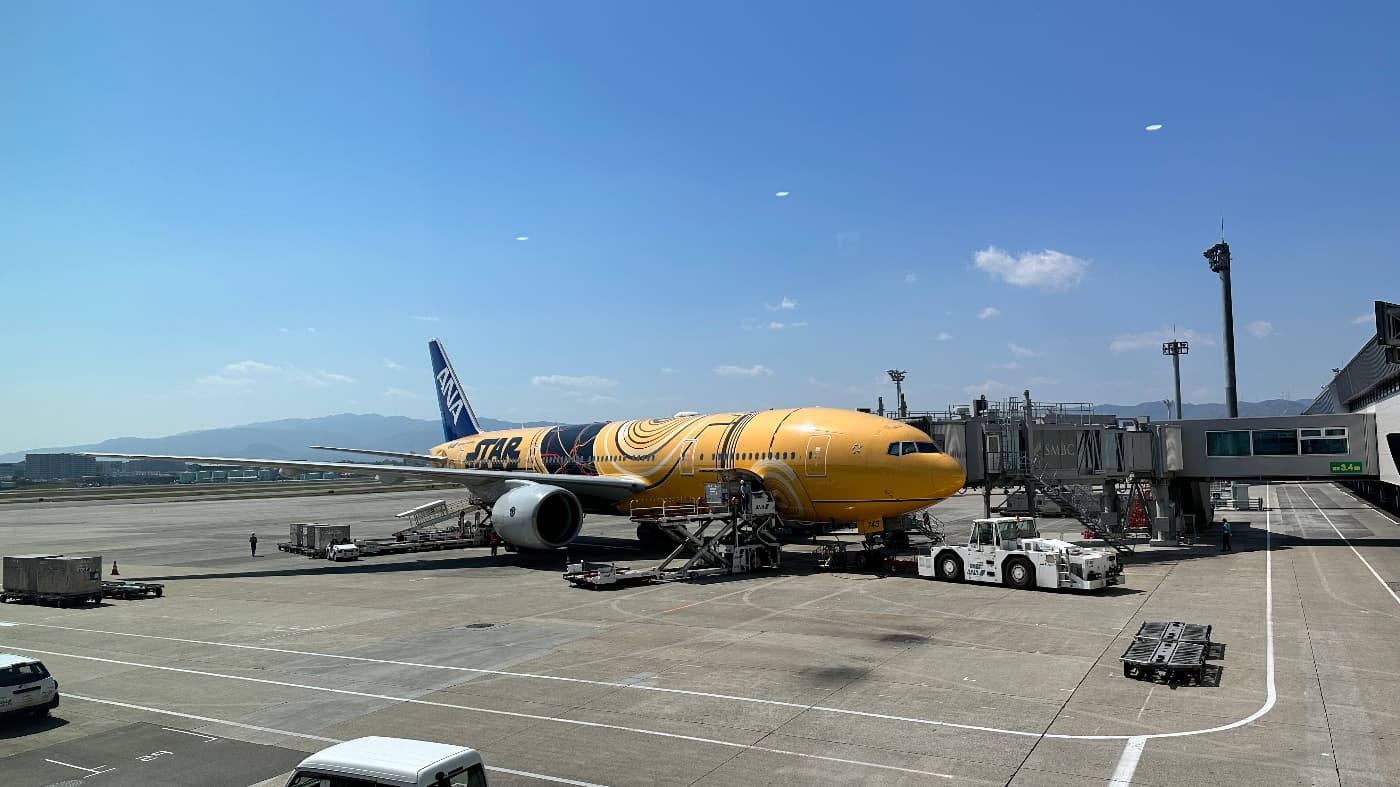 那覇空港の美しい景色