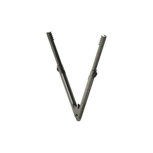 伸縮式火バサミ 黒皮鉄 - Black