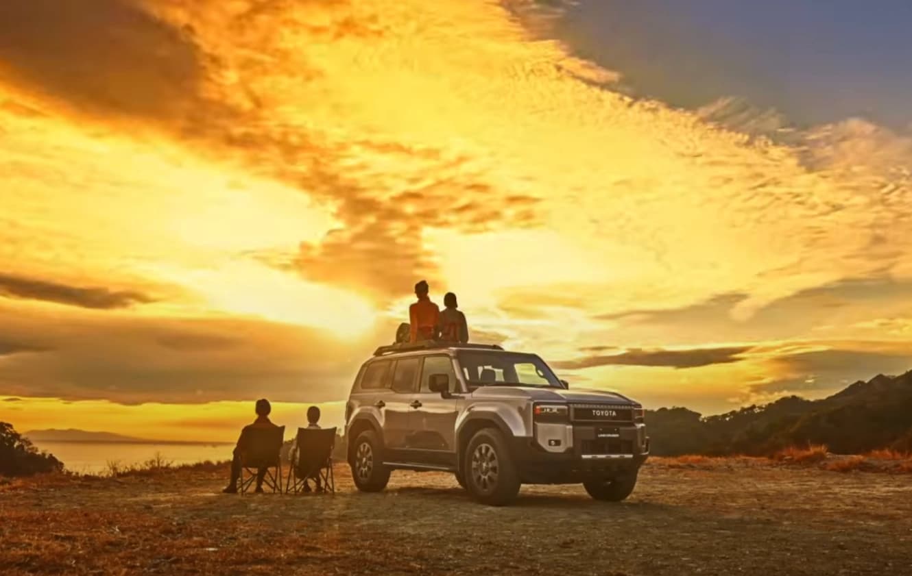 初めて購入したLAND CRUISER 250の外観