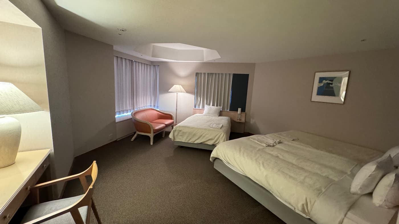 客室のバスルーム