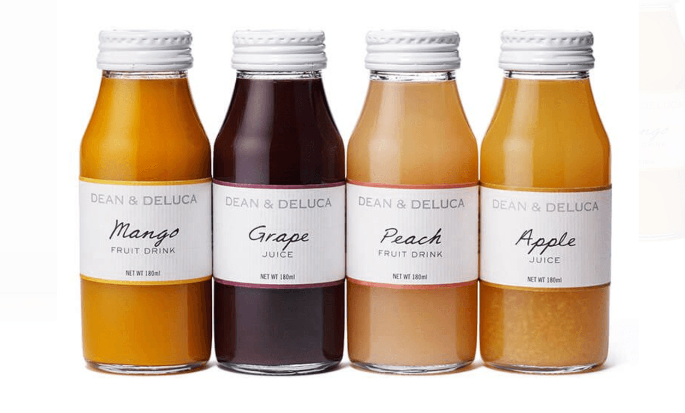 DEAN & DELUCAのフルーツドリンクのプチギフト