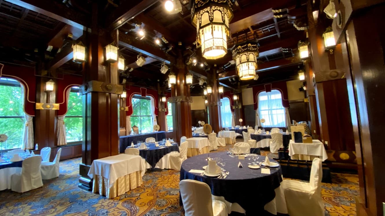 フェニックスルームの披露宴会場